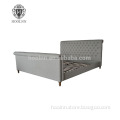 French Provincial Upholstered Bed